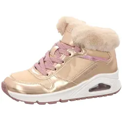 Skechers 310518L RSGD Sneaker - Eleganter Rose Gold Style - Damen-Sneaker aus hochwertigem synthetischem Leder, ideal für einen modischen Look und optimalen Tragekomfort.