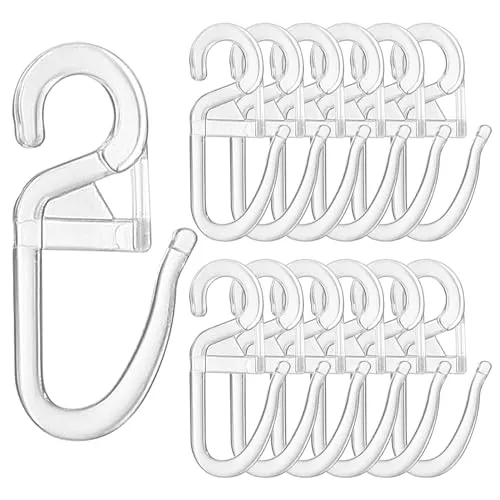 Gardinen- & Vorhangringe Weiß von LFBEST