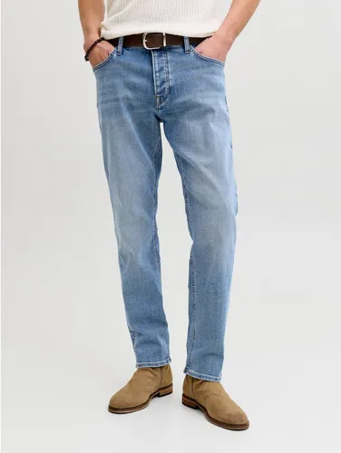 JACK & JONES Tapered Fit Jeans JJIMIKE JJORIGINAL ST 171 NOOS - Moderne Tapered Fit Jeans aus hochwertiger Baumwolle mit recycelten Materialien. Ideal für einen lässigen Look und optimalen Tragekomfort.
