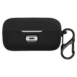 kwmobile Hülle kompatibel mit Sennheiser MOMENTUM True Wireless 3 / true Wireless 4 Kopfhörer - Silikon Schutzhülle Etui Case Cover Schoner in S... - Schwarz
