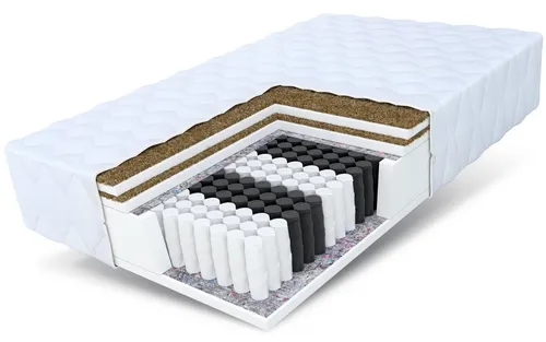Taschenfederkernmatratze HOME MAX DUO H3 H4 – 90x200 bis 180x200 cm - Genießen Sie optimalen Schlafkomfort mit der HOME MAX DUO Matratze. Die Wendematratze bietet zwei unterschiedliche Härtegrade und eine perfekte Unterstützung für Ihren Körper.