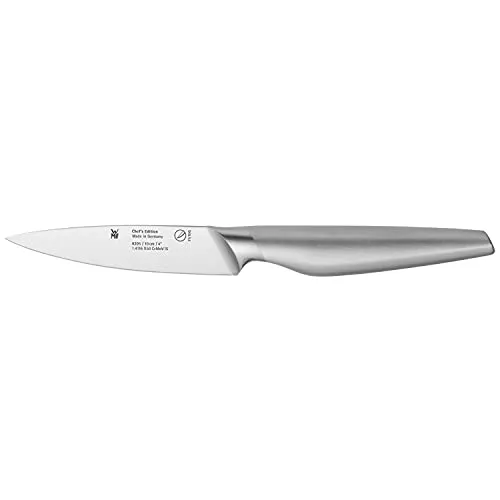 WMF Chef´s Edition Spick- und Allzweckmesser 10cm - Küchenmesser mit 10 cm Klinge aus rostfreiem Spezialstahl, ergonomischem Griff für optimale Handhabung und langanhaltender Schärfe dank Performance Cut Technologie. Ideal für präzises Schneiden und Schälen.