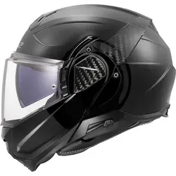 LS2 ADVANT II SOLID Gloss Black Motorradhelm XXL