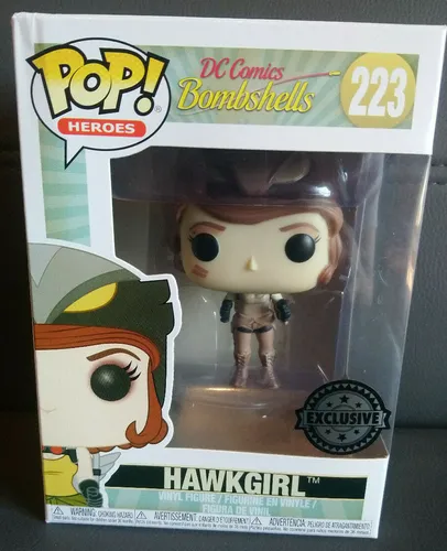 Produktbild Hawkgirl Exclusive DC Comics Bombshells Funko Pop Heroes 223 Vinyl Figure