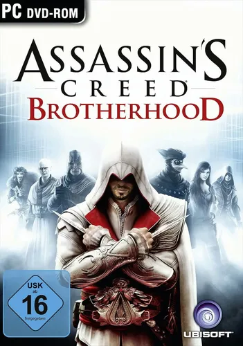 Assassin's Creed: Brotherhood PC Spiel - Neu & OVP - Erlebe das actionreiche Abenteuer in Assassin's Creed: Brotherhood für PC. Mit fesselnder Story und packendem Gameplay, ideal für Gamer ab 16 Jahren.