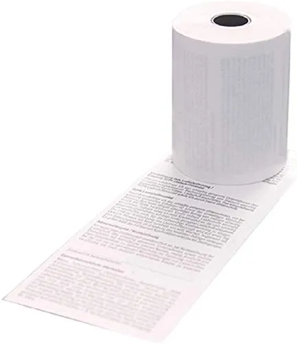 EC-Cash Rollen 57mm x 10m x 12mm SEPA Lastschrifttext - EC-Cash-Thermorollen Ø 30mm 50