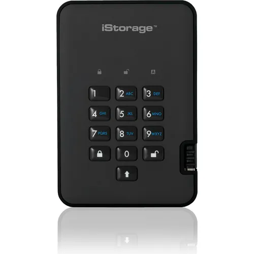 iStorage diskAshur2 HDD 4TB Schwarz