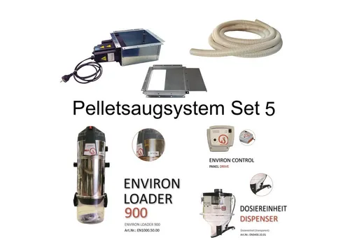 Pellets Förderschnecke 2,0 Meter für Pelletkessel und Pelletbrenner - Brenner & Kessel, effiziente Pelletschnecke mit 22,5 kg/h Förderleistung für optimale Heizleistung und Energieeffizienz A++.