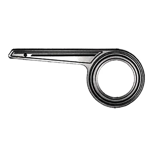 HORN Kettenschutz SL 23 Alu - 46 Zähne, 1-fach, silber poliert - Schutzblech für optimalen Kettenschutz, langlebig und stylish für dein Fahrrad.