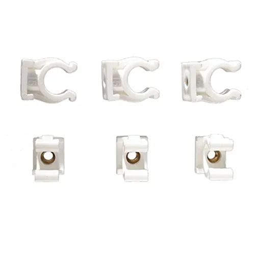 Cornat TP560406 Rohr-Clips einfach für 28 mm, 25 Stück