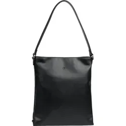 TOM TAILOR Damen Poppy Handtasche mit Schulterriemen - Damen-Schultertaschen, mittelgroße Beuteltasche aus weichem Lederimitat mit praktischem 2-Kammer-System und stilvollem Design für lässige Eleganz.