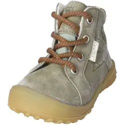 Ricosta DENNY eukalyptus/braun - Hochwertige Leder Kinderschuhe - Wanderschuhe für Kleinkinder mit hohem Schaft für optimalen Halt und weicher Naturkautschuksohle. Ideal für erste Schritte und Abenteuer im Freien.