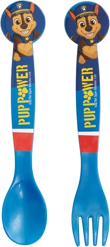 Paw Patrol Blau Besteckset Löffel Und Gabel Mit Chase