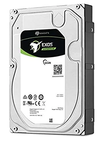 Seagate Exos 7E8 ST4000NM003A - 4TB Hochleistungs-Festplatte - 3,5 Zoll SAS Festplatte mit 7200rpm und 256 MB Cache, ideal für anspruchsvolle Unternehmensanwendungen und hohe Datenverfügbarkeit.
