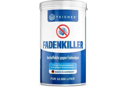 Teicher Algenbekämpfung Fadenalgenvernichter schnell & wirksam, Klare Teichpflege mit Aktivsauerstoff