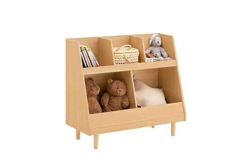 SoBuy Bücherregal KMB19, Kinderregal mit 5 Fächern von SoBuy