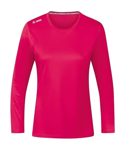 JAKO Damen Longsleeve Run 2.0, Pink, 40
