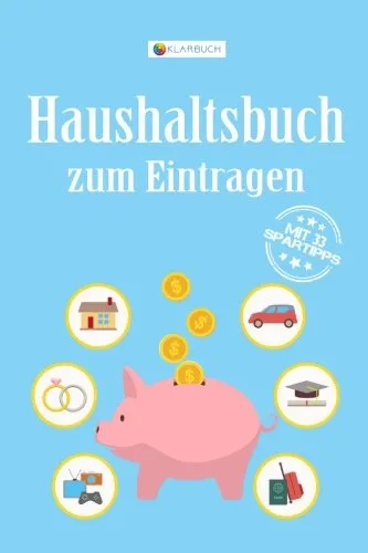 KLARBUCH Haushaltsbuch zum Eintragen