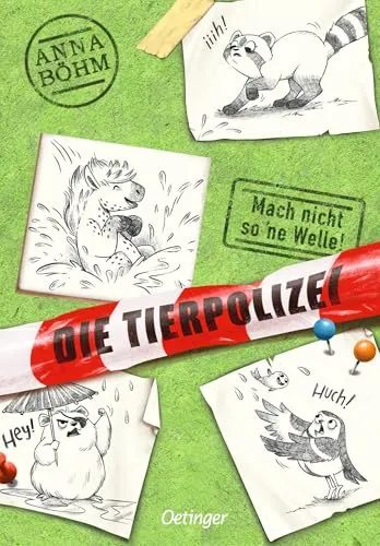 Die Tierpolizei 3. Mach nicht so ’ne Welle!: Lustiges und spannendes Kinderbuch-Krimi-Abenteuer ab 8 Jahren, das Lese-Spaß mit wichtigen Lektionen über Umweltschutz verbindet
