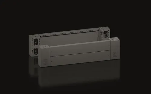 Rittal VX Sockel-Eckstück H:200mm für B:800mm - Sonstige Elektroinstallationsartikel - Robustes Sockel-Eckstück aus Stahl für Gehäuse mit 800mm Breite, ideal für stabile Konstruktionen und optimale Kabelrangierung.