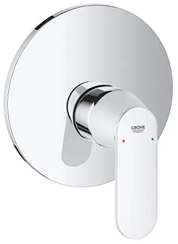 Grohe Eurosmart Cosmopolitan Unterputz-Duscharmatur, Chrom - Dusch-Einhebelmischer mit GROHE SilkMove Technologie für sanfte Bedienung. Ideal für moderne Bäder, mit verchromter Oberfläche und Durchflussbegrenzer.