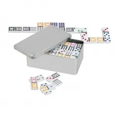 Philos Domino - Doppel 12 mit Metallbox 269413