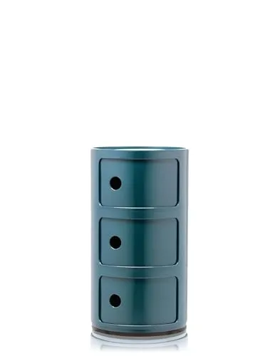Kartell Componibili, 3 Elements, Blau in blau von Kartell