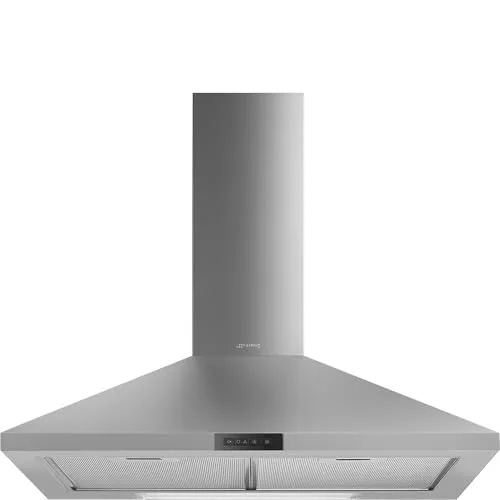 Smeg KDE600EX Dunstabzugshaube 553 m³/h, Wandmontage, Edelstahl D – Dunstabzugshaube (553 m³/h, Leitung, E, C, C, 65 dB)