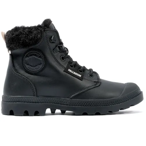 Palladium Damen Pampa Stiefelette, Schwarz, 40 EU - Wanderschuhe mit wasserabweisendem Obermaterial, ideal für Outdoor-Abenteuer und wechselhaftes Wetter.