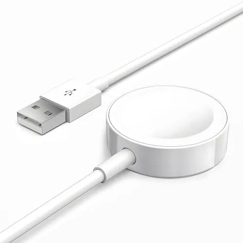 Kompatibel mit apple watch ladekabel Magnetisches Ladekabel Für iWatch Series 9 8 7 6 5 4 3 2 38mm 40mm 42mm 44mm Watch Ladegerät USB Kabel 1m