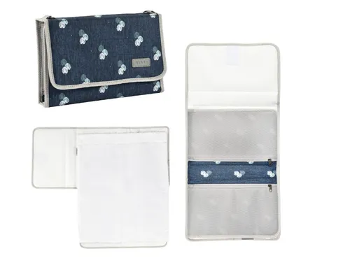 BÉABA, Baby Wickeltasche, Wickelunterlage aus 100% Baumwolle, für unterwegs