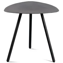 XORA Beistelltisch MIRA - Eleganter Wohnaczent - Stilvoller Beistelltisch MIRA aus robustem Metall in Anthrazit. Ideal für jede Einrichtung, bietet er funktionale Ablagefläche und zeitgemäße Eleganz.