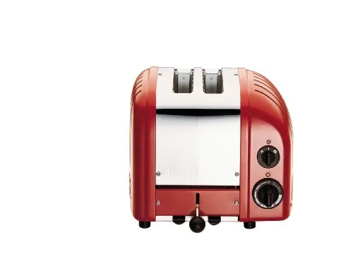 Dualit Classic 2er-Toaster - Handgefertigter Toaster aus Großbritannien mit patentierten ProHeat© Heizelementen für gleichmäßige Bräunung. Extra breite Schlitze und Bagelfunktion für vielseitigen Genuss!