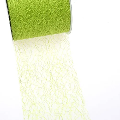 Spiderweb Tischband - 8cm hellgrün - Rolle 25m - 67 007-R 80