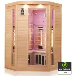 Dewello® Infrarotkabine LAKEFIELD 3 von Dewello