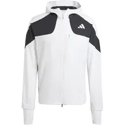 adidas Adizero Laufjacke Herren - Weiß, Größe XXL - Trainingsbekleidung, nachhaltig produziert und ideal für anspruchsvolle Läufer, auch in S, M, L verfügbar.