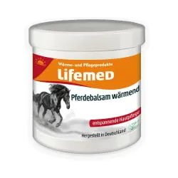 Lifemed GmbH Lifemed® Pferdebalsam, wärmend für kalte Tage, Sanfte Wärme und Pflege für beanspruchte Muskeln, 250 ml Dose 99358