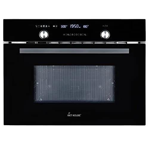 KKT KOLBE Einbaumikrowelle 60 cm | 44L | 3,35kW | Pizzafunktion - Backöfen mit 2-fach Wärmeschutzverglasung für mehr Sicherheit und PowerAir Heißluft-Funktion für perfekte Ergebnisse bei jeder Zubereitung.