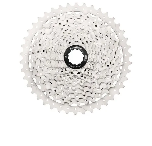 SunRace Kassette CSMS3 10fach 11-46z - Ketten & Kassetten, hochwertige 10-Gang Kassette mit 11-46 Zähnen, ideal für MTB und Gravel, leichtes Aluminium-Design für optimale Performance.