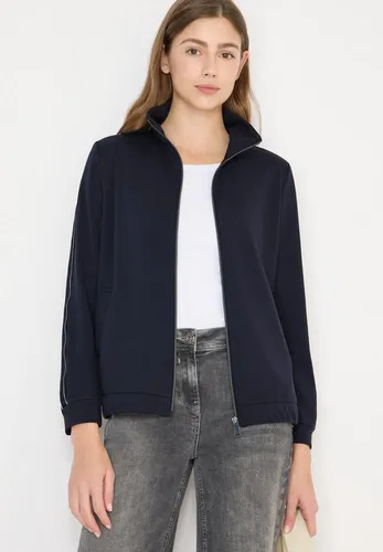 CECIL Sweatjacke Langarm mit Tape-Details und Bündchen