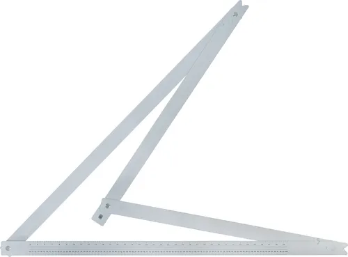 Bauwinkel klappbar 1220 x 1220 x 1720 mm in schwarz von TRIUSO