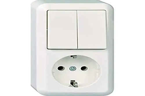 Elso 388500 Serienschalter/Steckdose 10/16A von ELSO