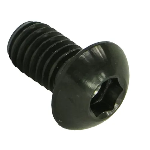 Titan M6x10 Linsenkopf Schraube iso 7380 Fahrrad Innensechskant bolt Schwarz