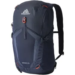 Gregory Nano 24 - Daypack spark navy - 21 bis 30 Liter Volumen, komfortabler Tagesrucksack mit atmungsaktivem Tragesystem und vielseitigem Stauraum für Abenteuer und Alltag.