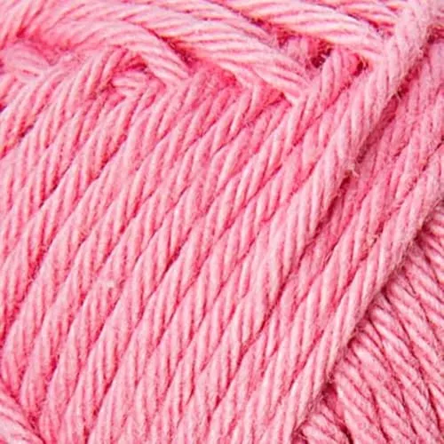 Ricorumi DK Wolle 100% Baumwolle Häkelgarn Häkelwolle 1 Knäul 25g Farbe (012 bonbonrosa)