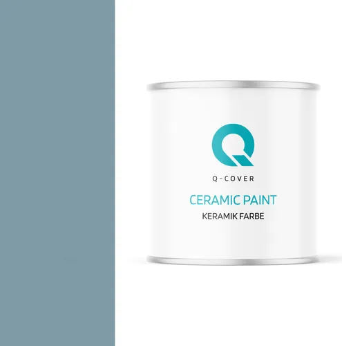 Keramik Farbe | Platin-dunkelgrau 2 L | Wandfarbe | Innenfarbe | Abwaschbar | Klasse 1 Mattfarbe Deckenfarbe Scheuerfest Küche