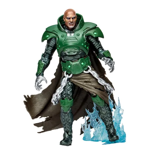 McFarlane Toys Sinn Spawn-Figur 18 cm - Detailreiche Actionfigur - Actionfiguren: Unglaublich detaillierte 18 cm große Figur mit 22 beweglichen Teilen für dynamische Posen. Inklusive zwei Energieeffekten und spezieller Basis für Sammler.