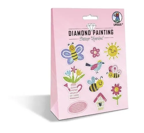 Diamond Painting Sticker Garden