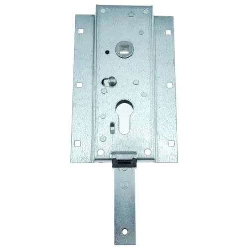 Bever Garagentorschloss 8005 - Sicheres Garagentor - Garagenöffner mit federndem Riegel, der um 20 mm ausfährt. Ideal für zusätzliche Sicherheit und mit praktischer Tagesfunktion für mehr Komfort.