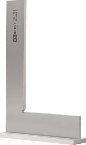 KS TOOLS Anschlagwinkel 300.0287 - KFZ-Werkzeuge, präziser Anschlagwinkel aus Werkzeugstahl, ideal für exakte Messungen und Konstruktionen in der Fahrzeugtechnik